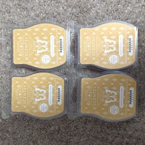 NIB 4 SCENTSY BAR WAX MELT PACKAGES IN SALTED CARAMEL TOFFEE 3.2 FL.OZ EACH